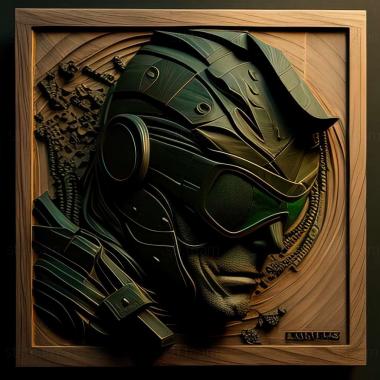 3D model Tom Clancys Splinter Cell Chaos Theory game (STL)